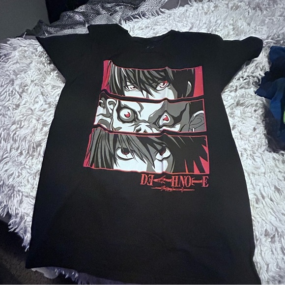Death Note Anime Kira Tshirt Men Skater Grunge Manga Ryuk Cosplay S - Picture 3 of 4